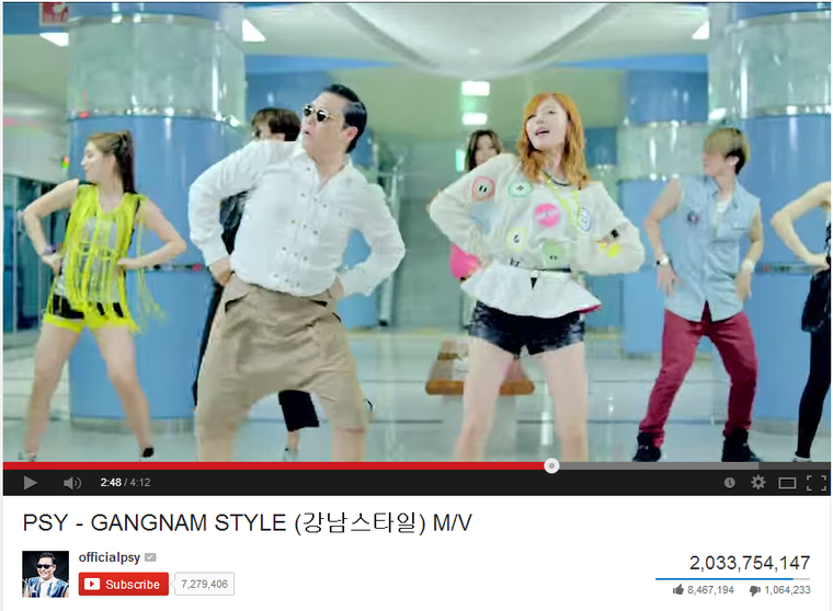 Psy állítólag 8 millió dollárt kaszált a YouTube-történelem legnézettebb videójával